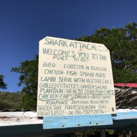 Caribbean Sailing Charters | Shark Attack personal dining for Jalapeno guests in The Grenadines